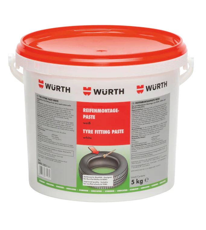 Паста для монтажа колёс Wurth (5 кг) 08901221