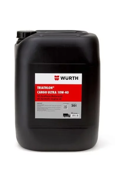 Масло моторное Wurth Triathlon Cargo Ultra 10W-40 (20л) 0897510403