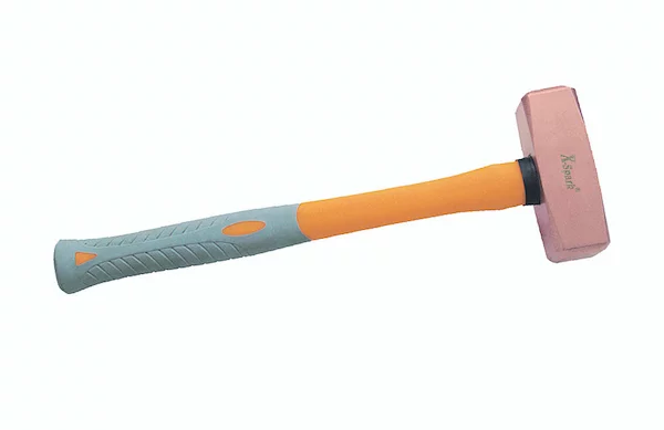Кувалда медная 3600 г. немецкого типа с пластиковой ручкой Al-Br X-Spark 2204A-1014