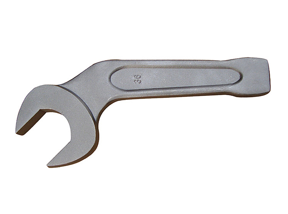 Ключ рожковый ударный изогнутый X-Spark 3304A-46