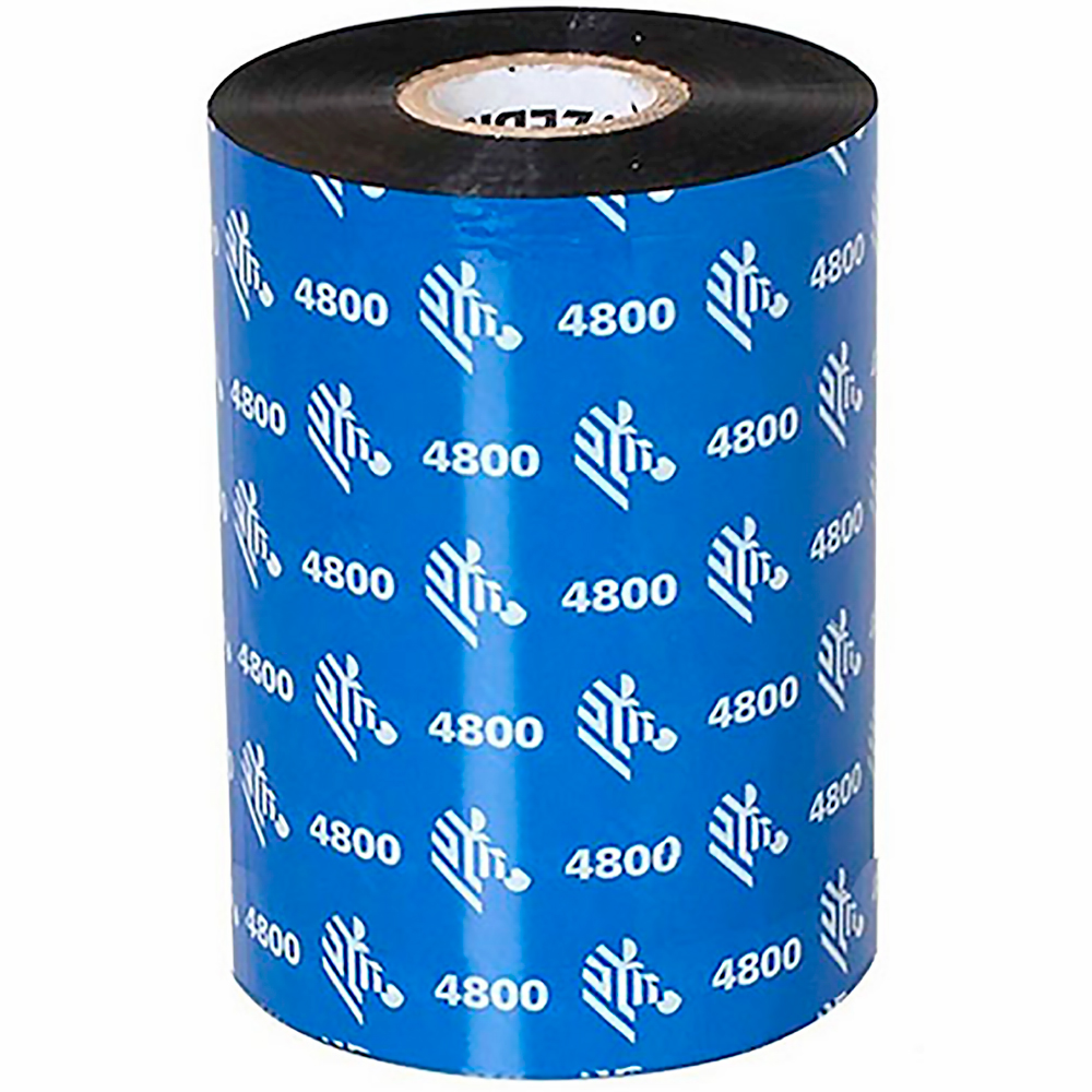 Красящая лента Zebra REZIN STANDART 04800BK06045