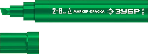 Клиновидный маркер-краска ЗУБР МК-800 06327-4
