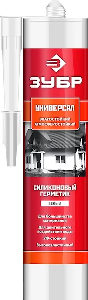 Универсальный силиконовый герметик ЗУБР 41233-0_G