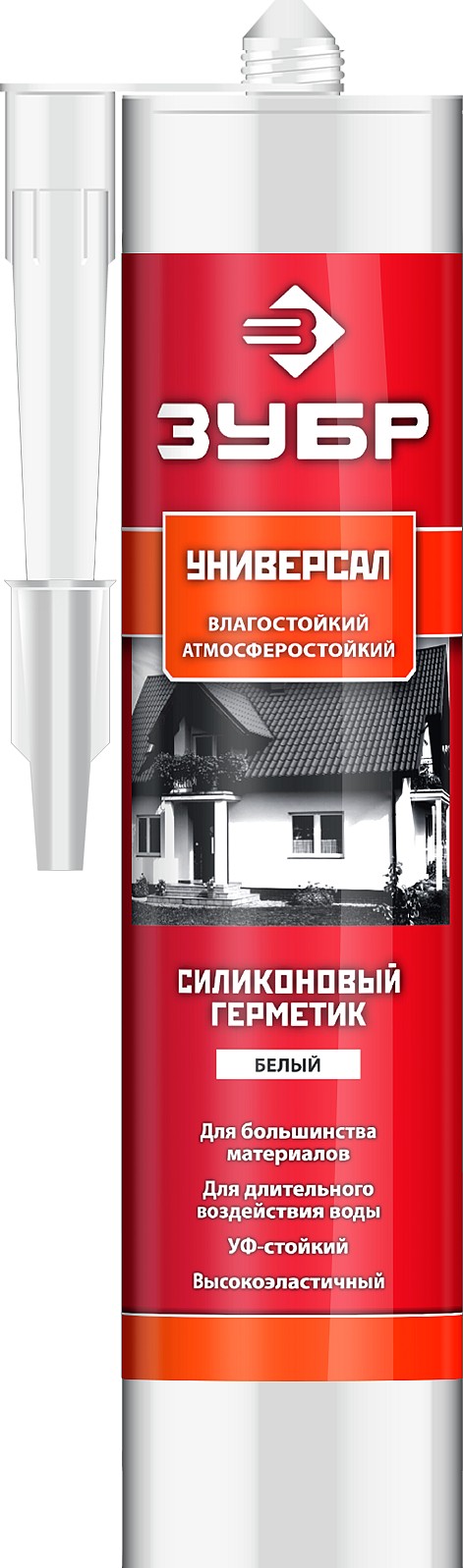 Универсальный силиконовый герметик ЗУБР 41233-0_X