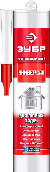 Универсальный монтажный клей ЗУБР 41331_G