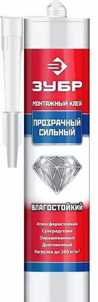 Суперсильный монтажный клей ЗУБР 41332_G
