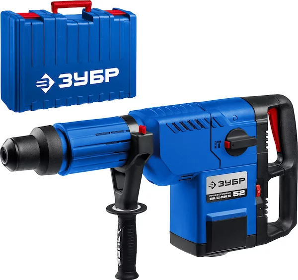 Перфоратор ЗУБР SDS-Max ЗПМ-52-1500 ЭК Профессионал